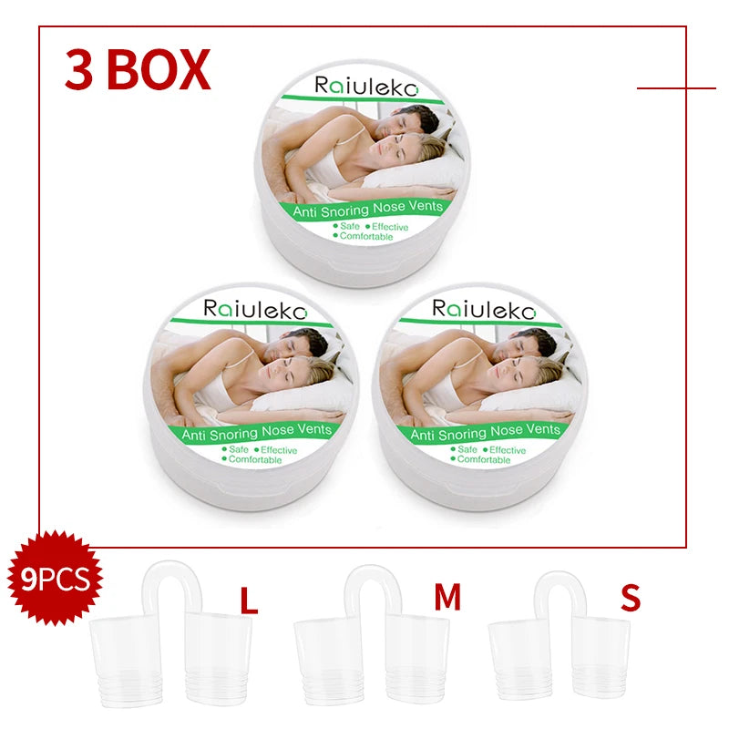 Professional Anti-Snoring Nasal Dilators – 3/4PCS Set