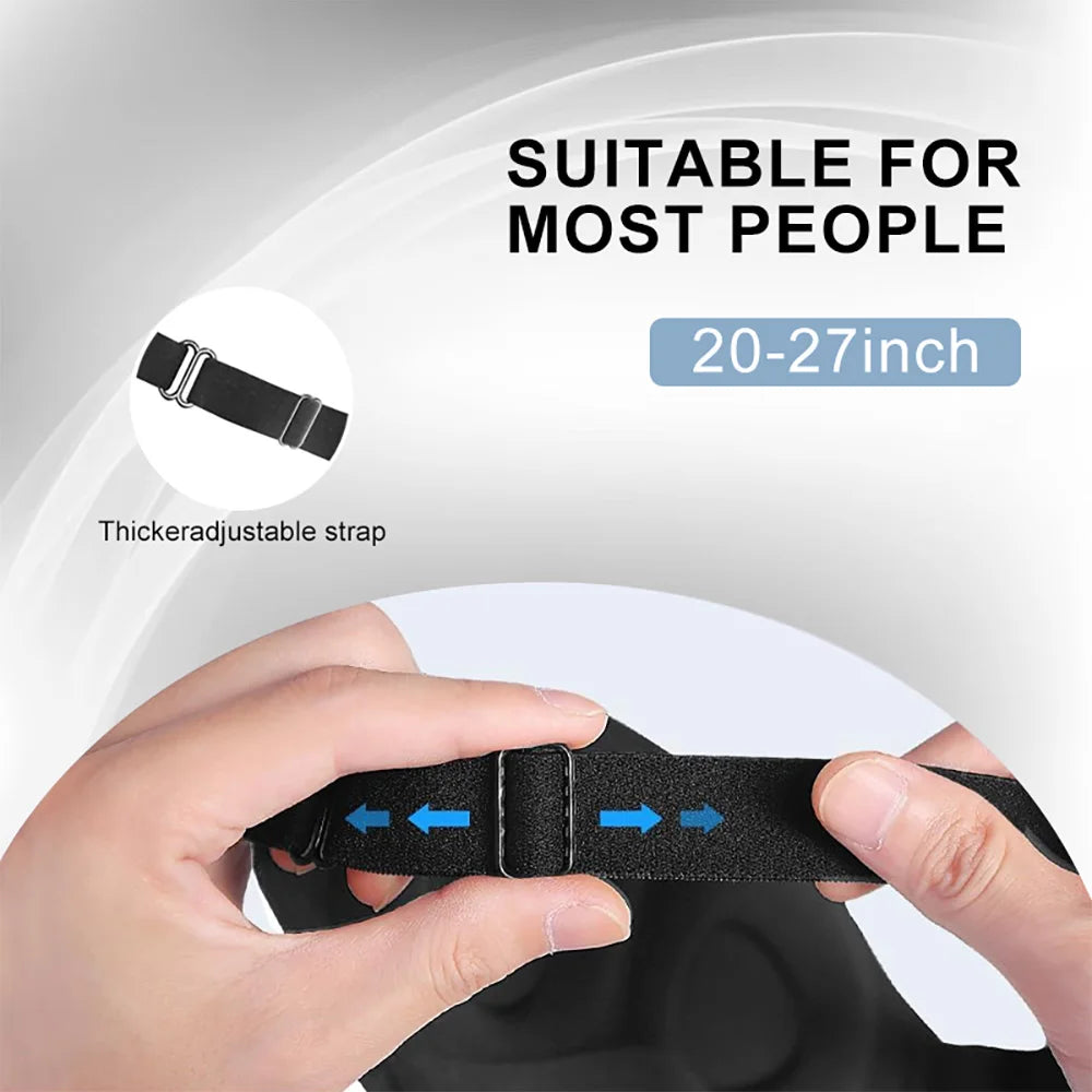 3D Blackout Sleep Mask with Adjustable Strap