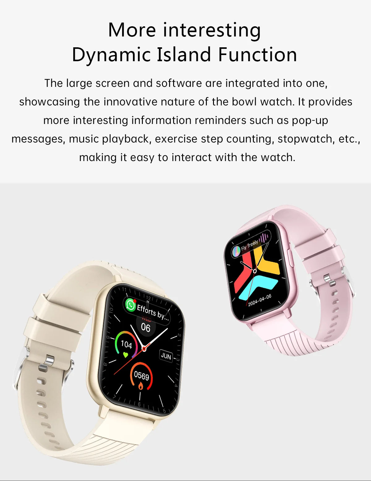 LIGE Smart Watch – 1.83” HD Screen, Bluetooth Call, Fitness Tracker