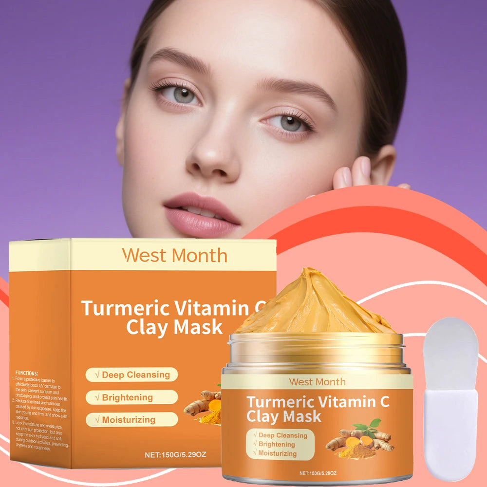Vitamin C & Turmeric Exfoliating Mud Mask
