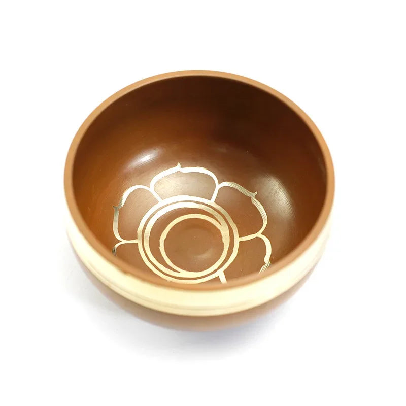 Nepal Handmade Rainbow Singing Bowl Set – 8CM