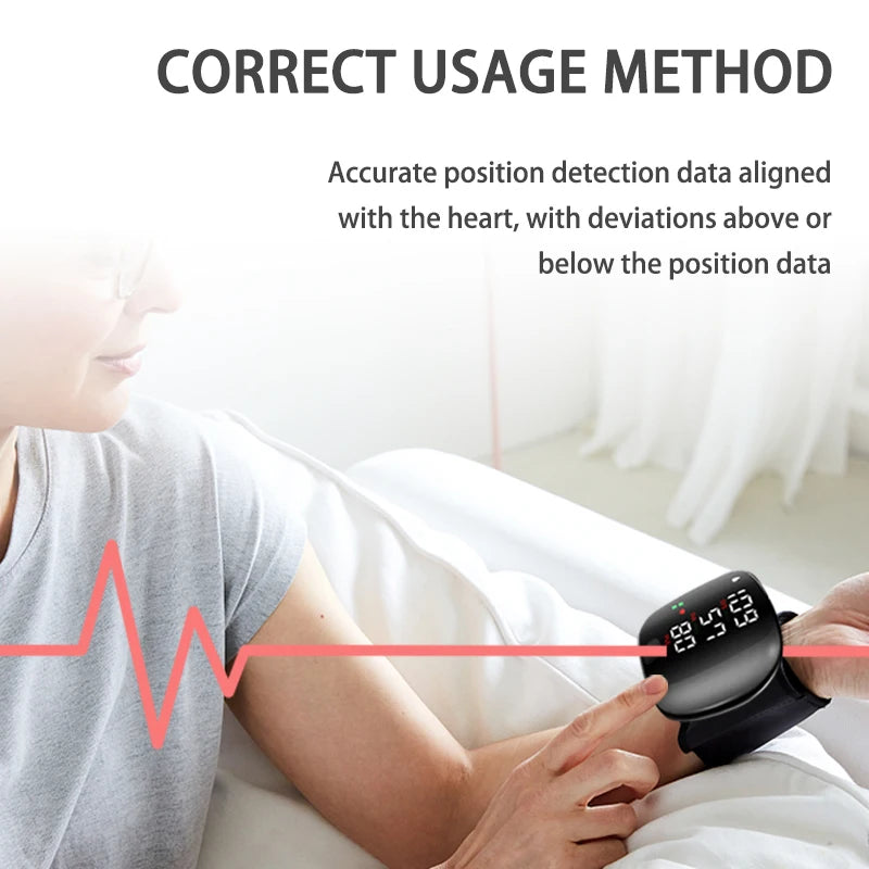 Smart LCD Voice Blood Pressure Monitor