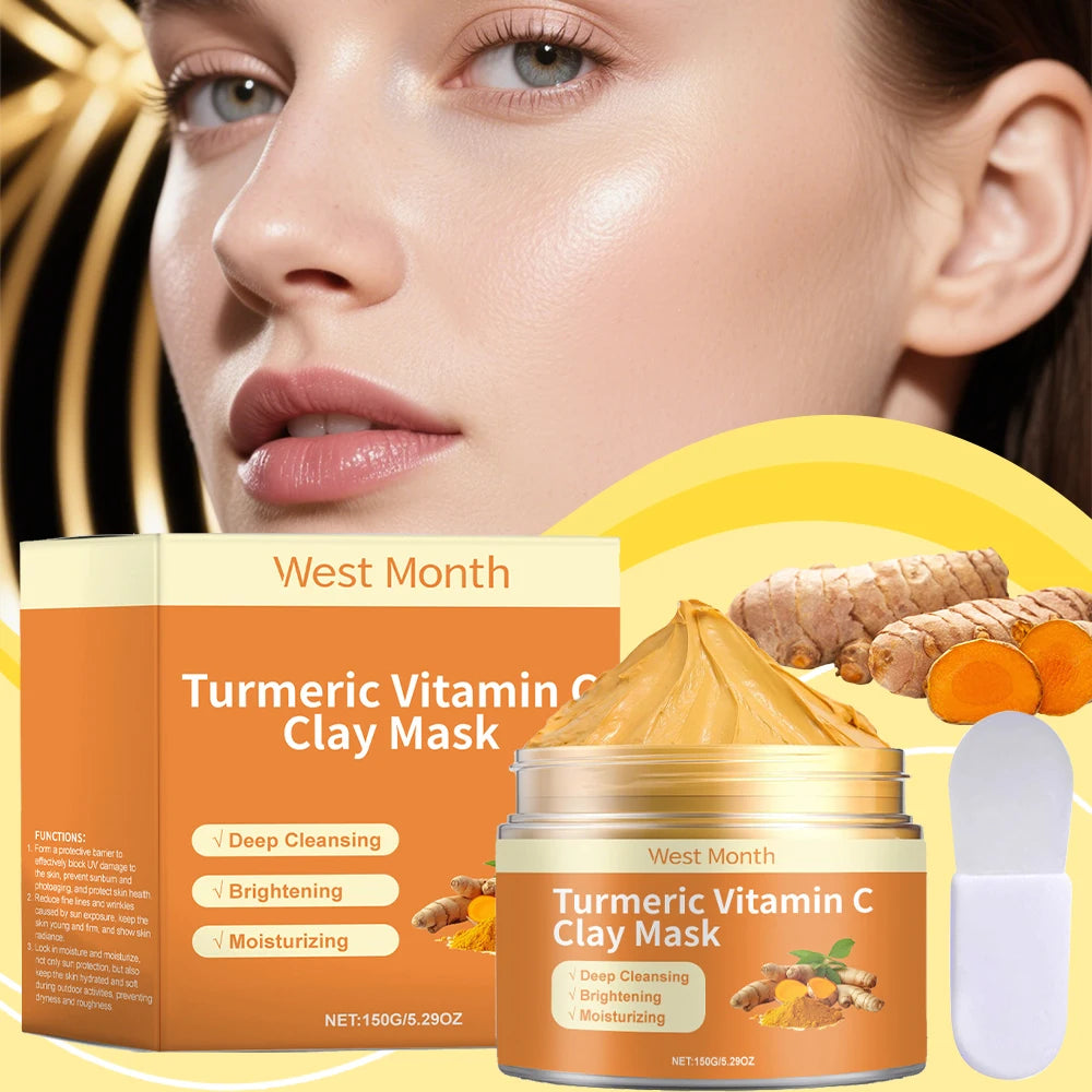 Vitamin C & Turmeric Exfoliating Mud Mask