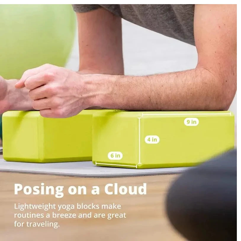 EVA Foam Yoga Blocks Set