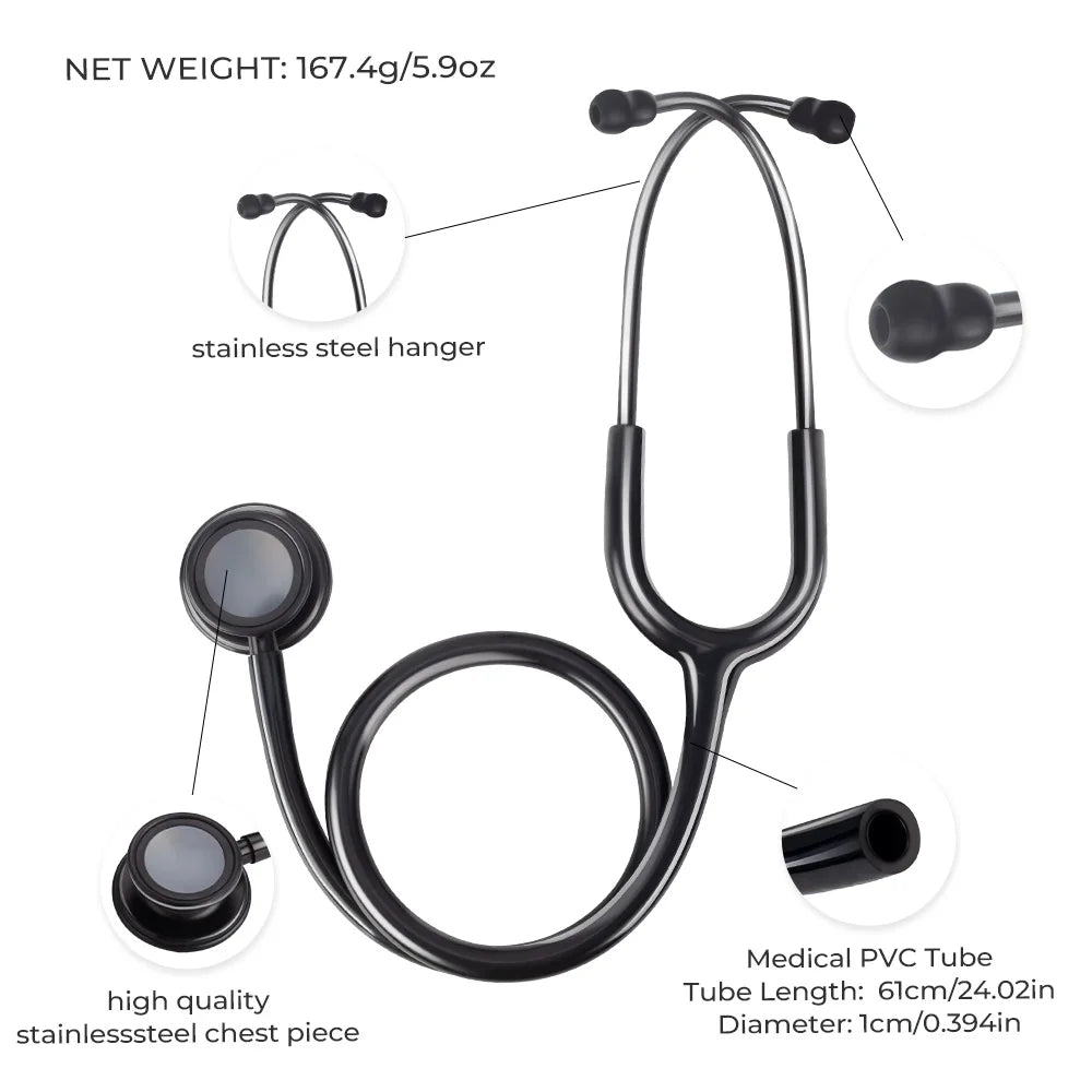 Professional Single Head Medical Stethoscope