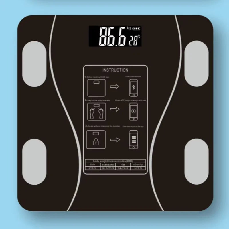 Smart Bluetooth Body Fat Scale – Precision Digital Weighing