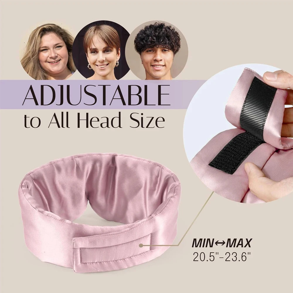 100% Mulberry Silk Sleep Mask – Soft Eye Cover