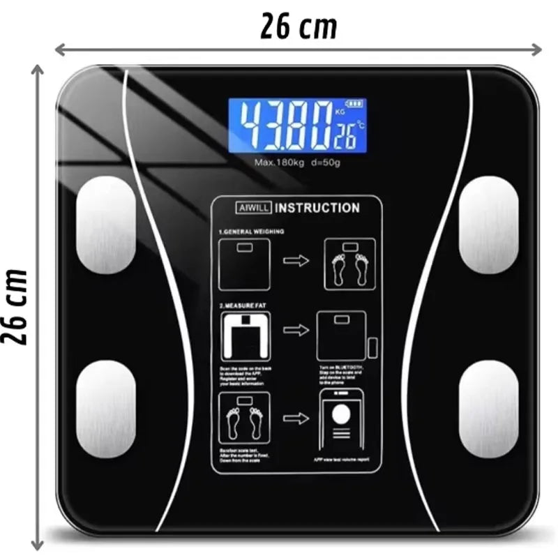 Smart Bluetooth Body Fat Scale – Precision Digital Weighing