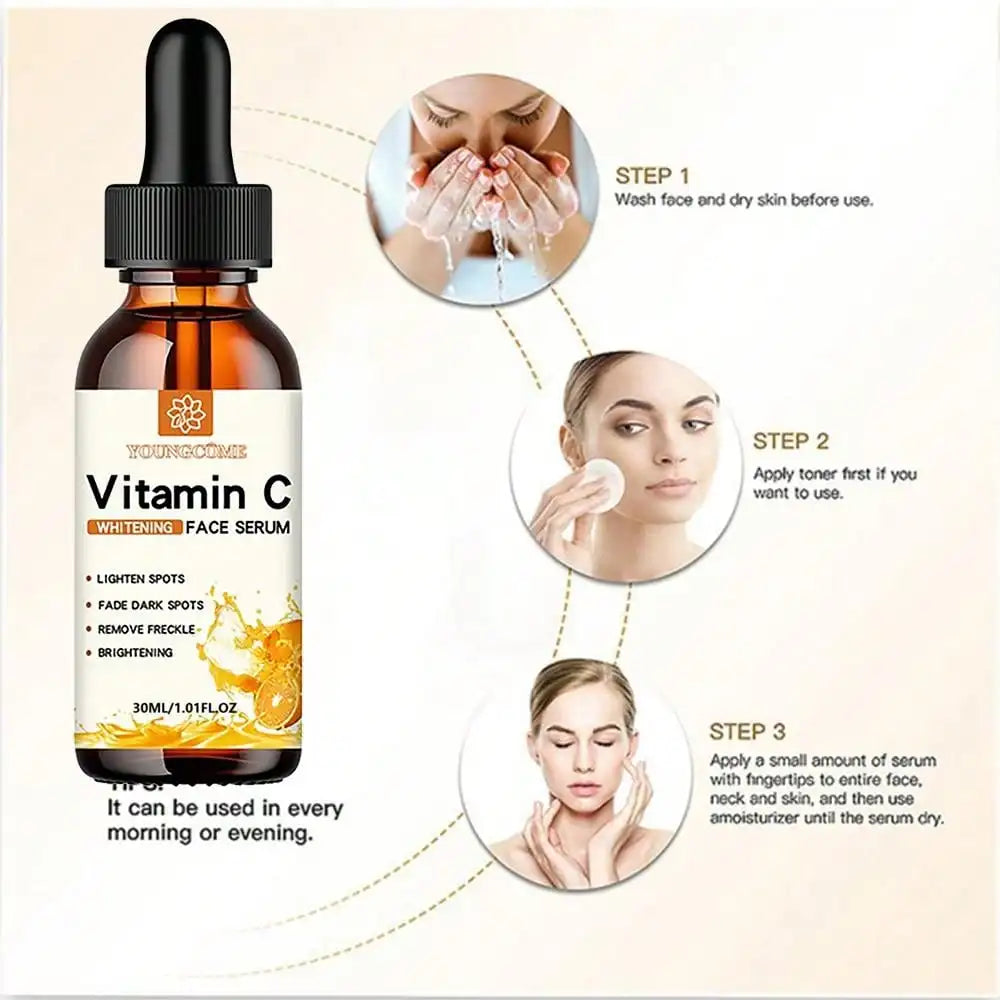 Vitamin C & Hyaluronic Acid Facial Essence – 30ml