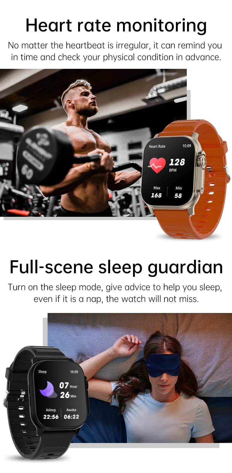 2025 T900 Ultra 2 Smart Watch – 49mm, 2.3” AMOLED, NFC, Waterproof