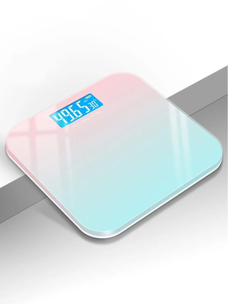 Gradient Color LCD Digital Body Scale