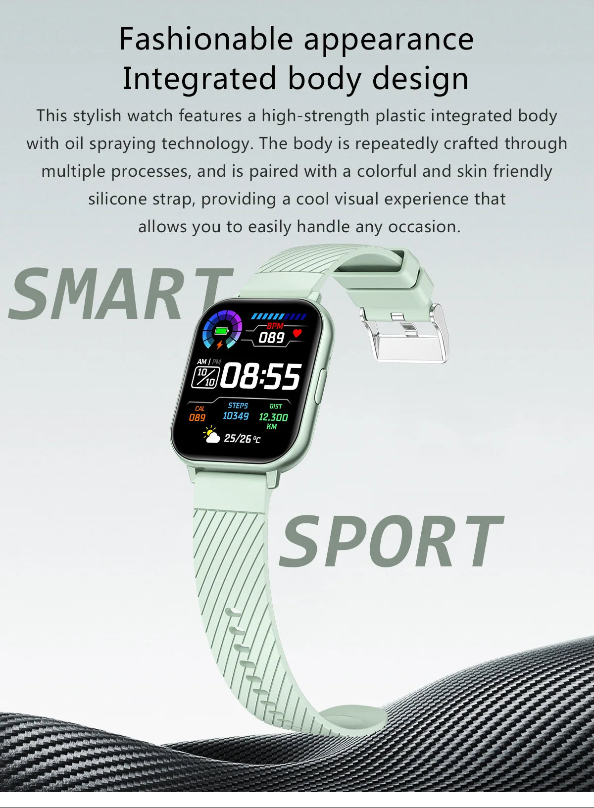 LIGE Smart Watch – 1.83” HD Screen, Bluetooth Call, Fitness Tracker