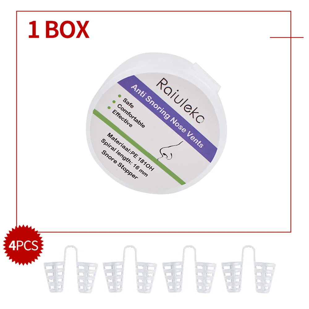 Professional Anti-Snoring Nasal Dilators – 3/4PCS Set