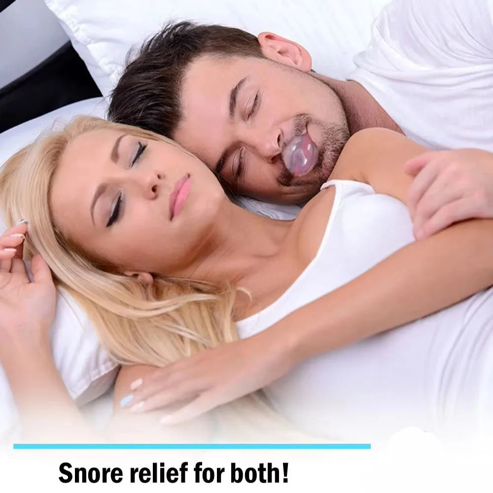 Anti-Snoring Silicone Tongue Retainer