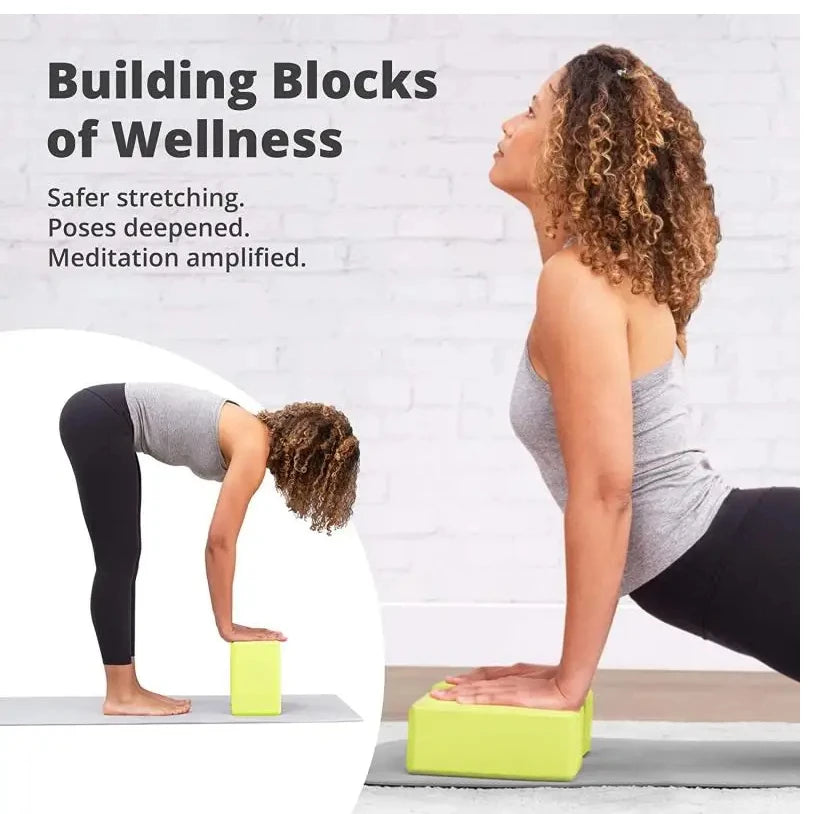 EVA Foam Yoga Blocks Set