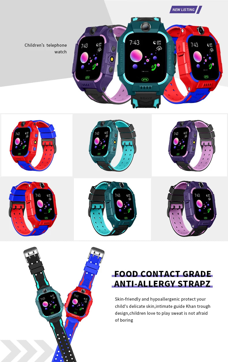 Children’s Smart Watch with Games, Camera & Chat (Ages 4–12)