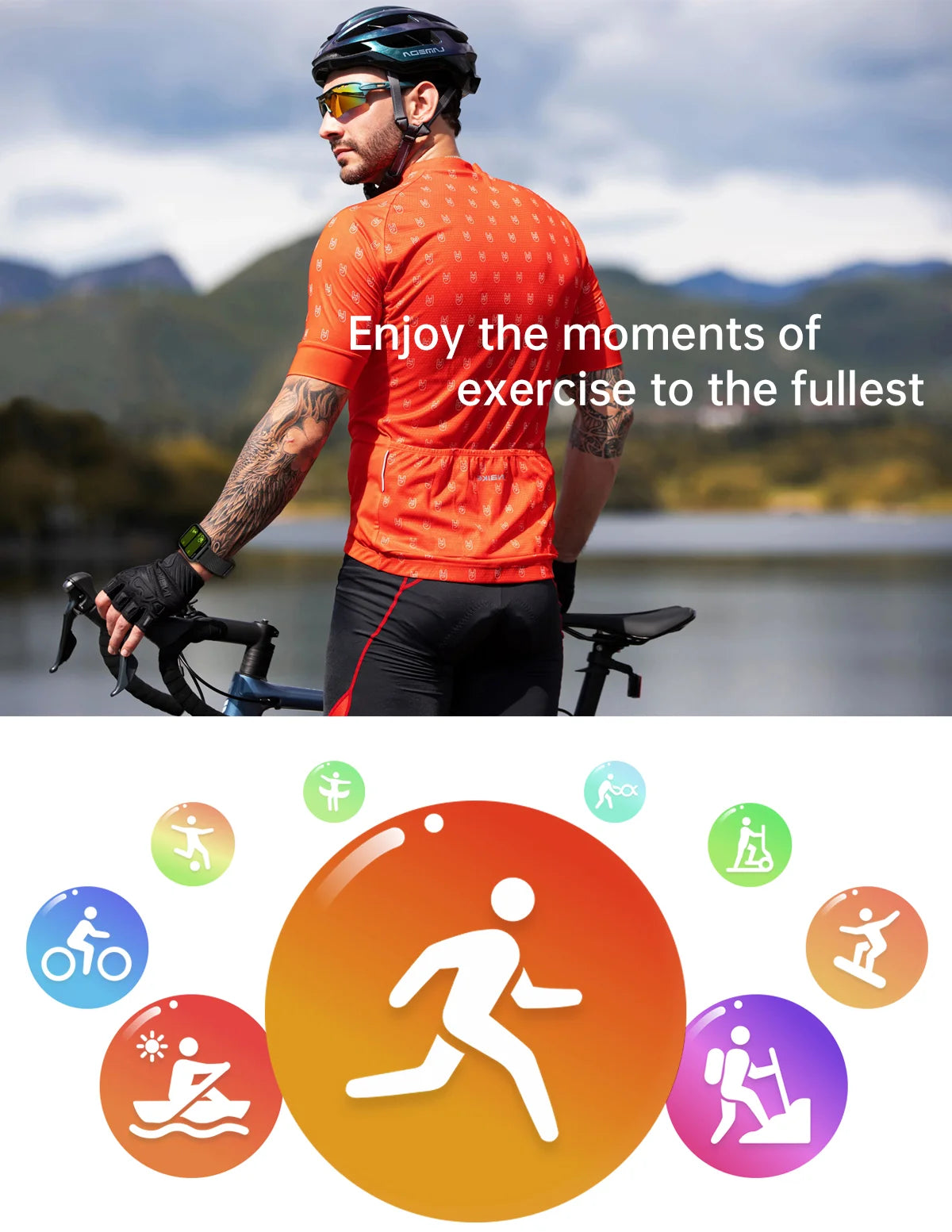 LIGE Smart Watch – 1.83” HD Screen, Bluetooth Call, Fitness Tracker