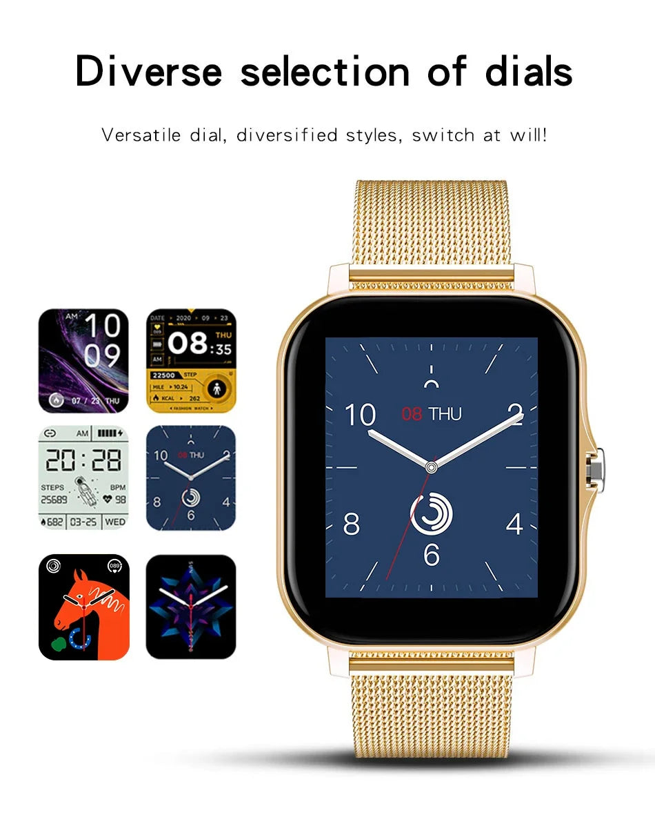 Smart Watch – 1.44” Color Screen, Bluetooth Call, Health Monitor