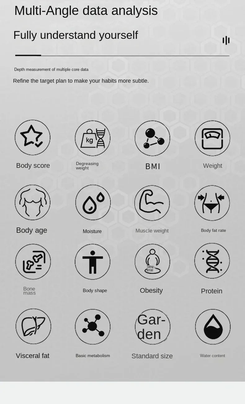 Smart Bluetooth Body Fat Scale – Precision Digital Weighing