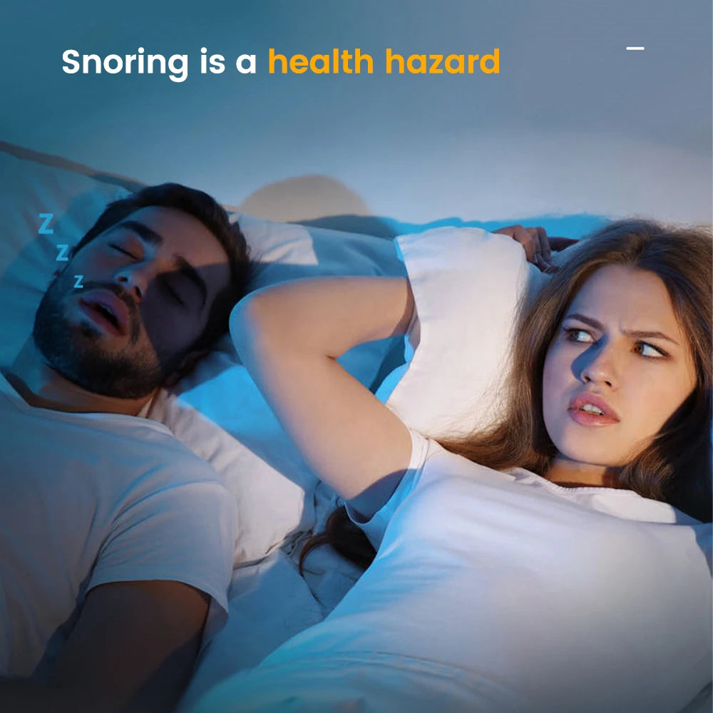 EMS Pulse Anti-Snoring Device – Portable Sleep Aid