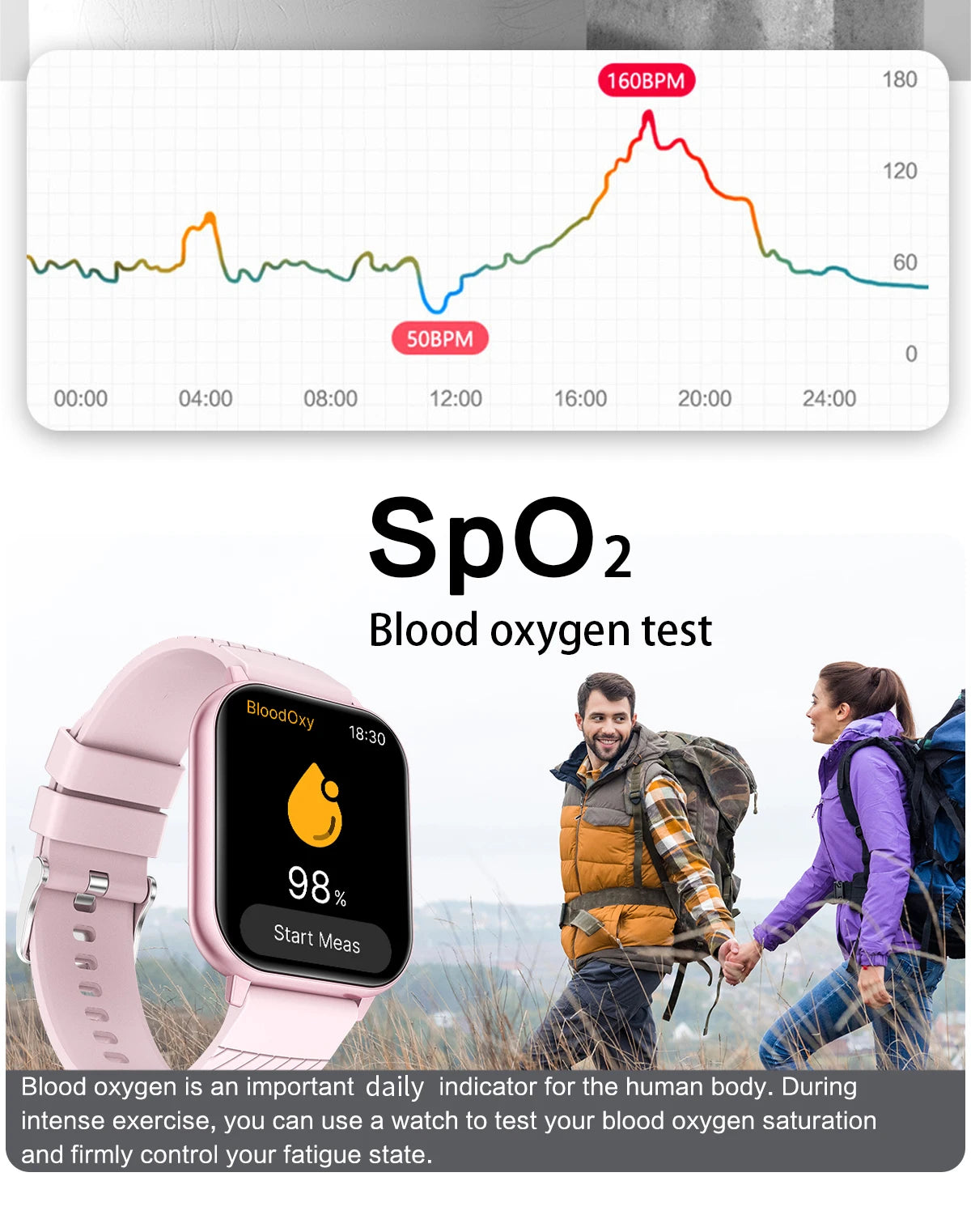 LIGE Smart Watch – 1.83” HD Screen, Bluetooth Call, Fitness Tracker