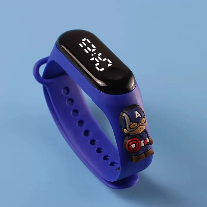 Kids LED Character Sports Watch
