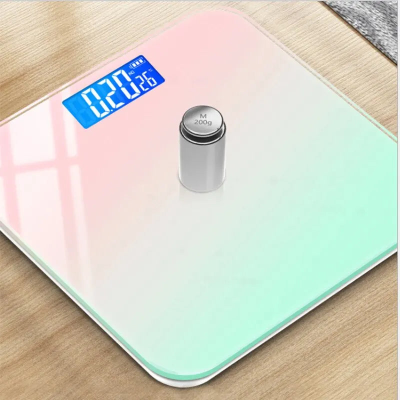 Gradient Color LCD Digital Body Scale