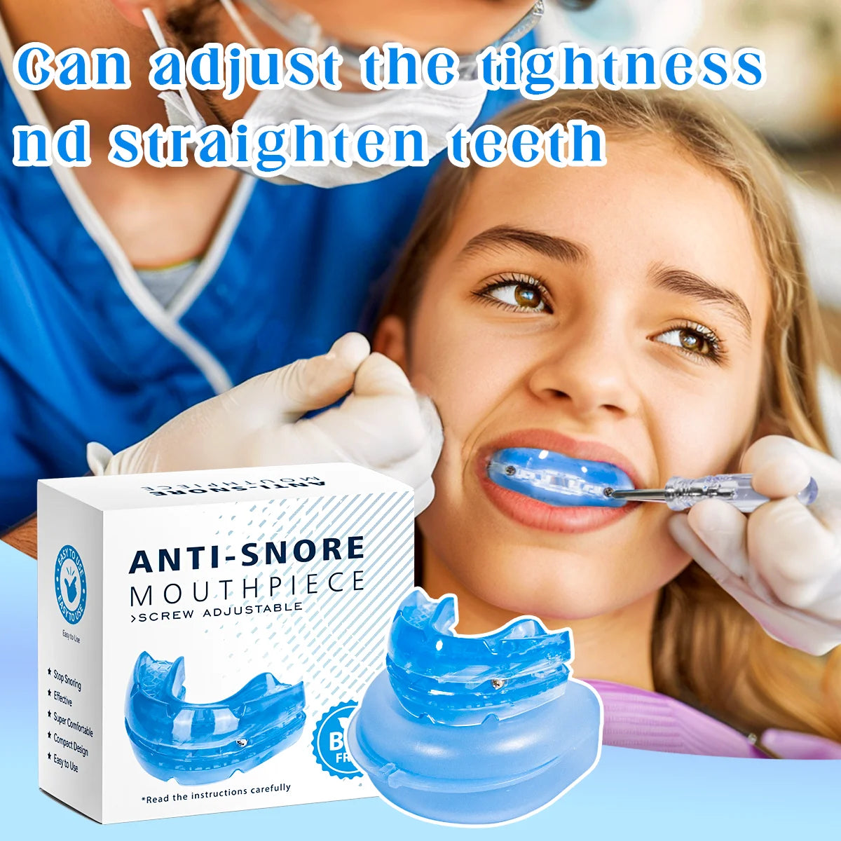 Adjustable Anti-Snoring Mouth Guard