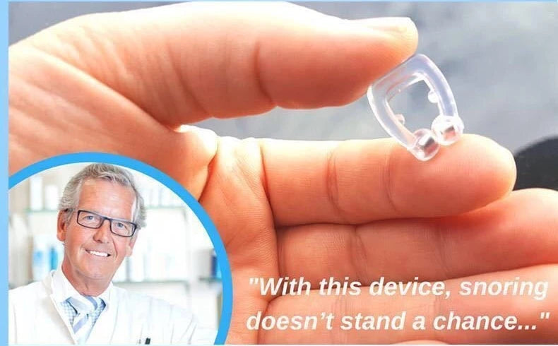 Silicone Magnetic Anti-Snoring Nose Clip