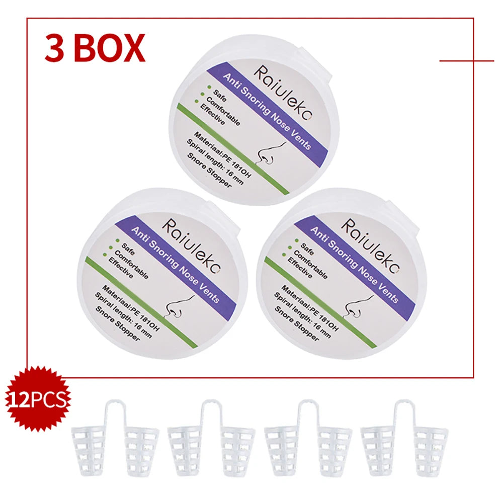 Professional Anti-Snoring Nasal Dilators – 3/4PCS Set