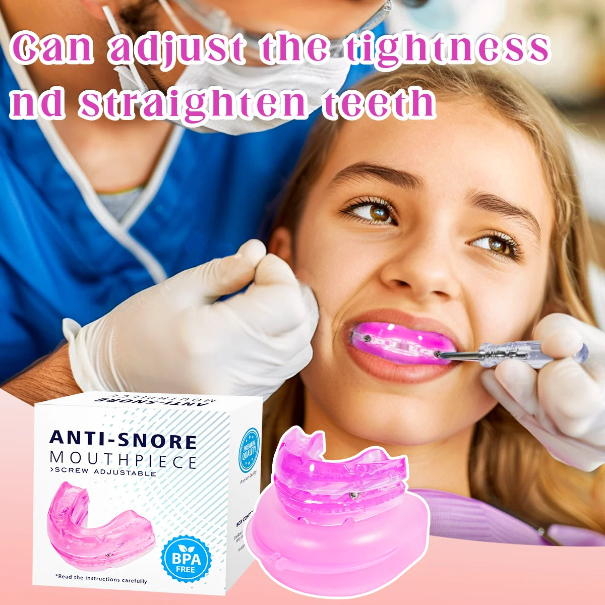 Adjustable Anti-Snoring Mouth Guard