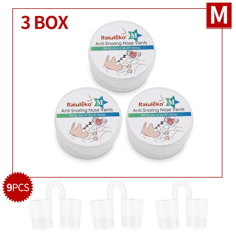 Professional Anti-Snoring Nasal Dilators – 3/4PCS Set