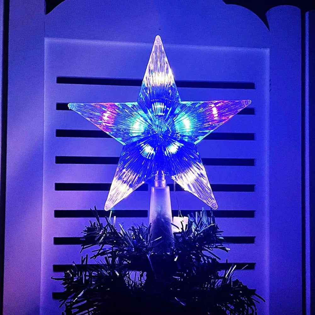 LED Christmas Tree Top Star