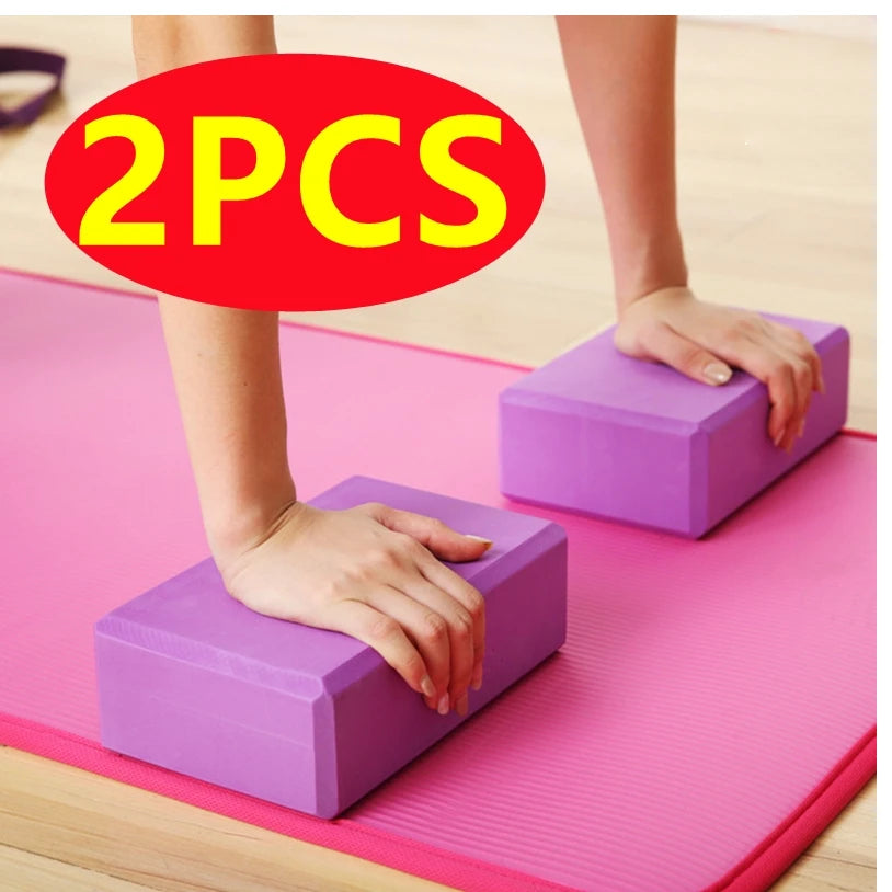 EVA Foam Yoga Blocks Set