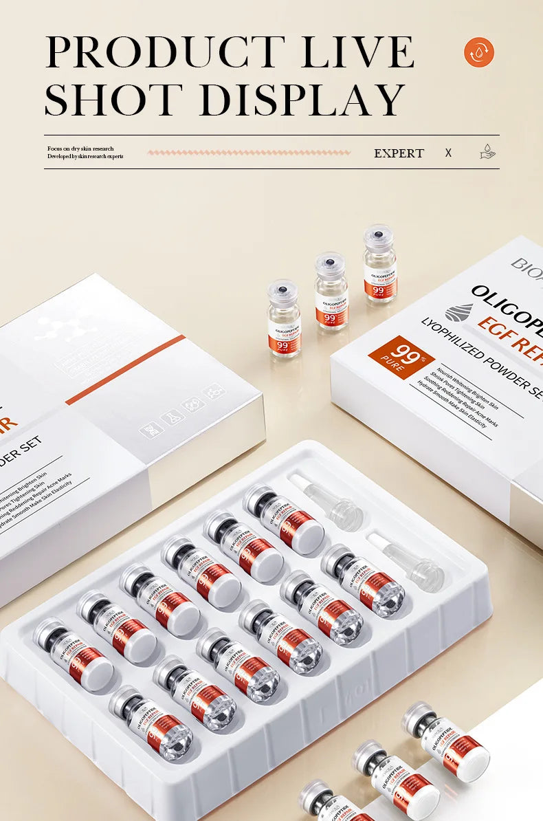 Microneedling Peptide Facial Serum Set