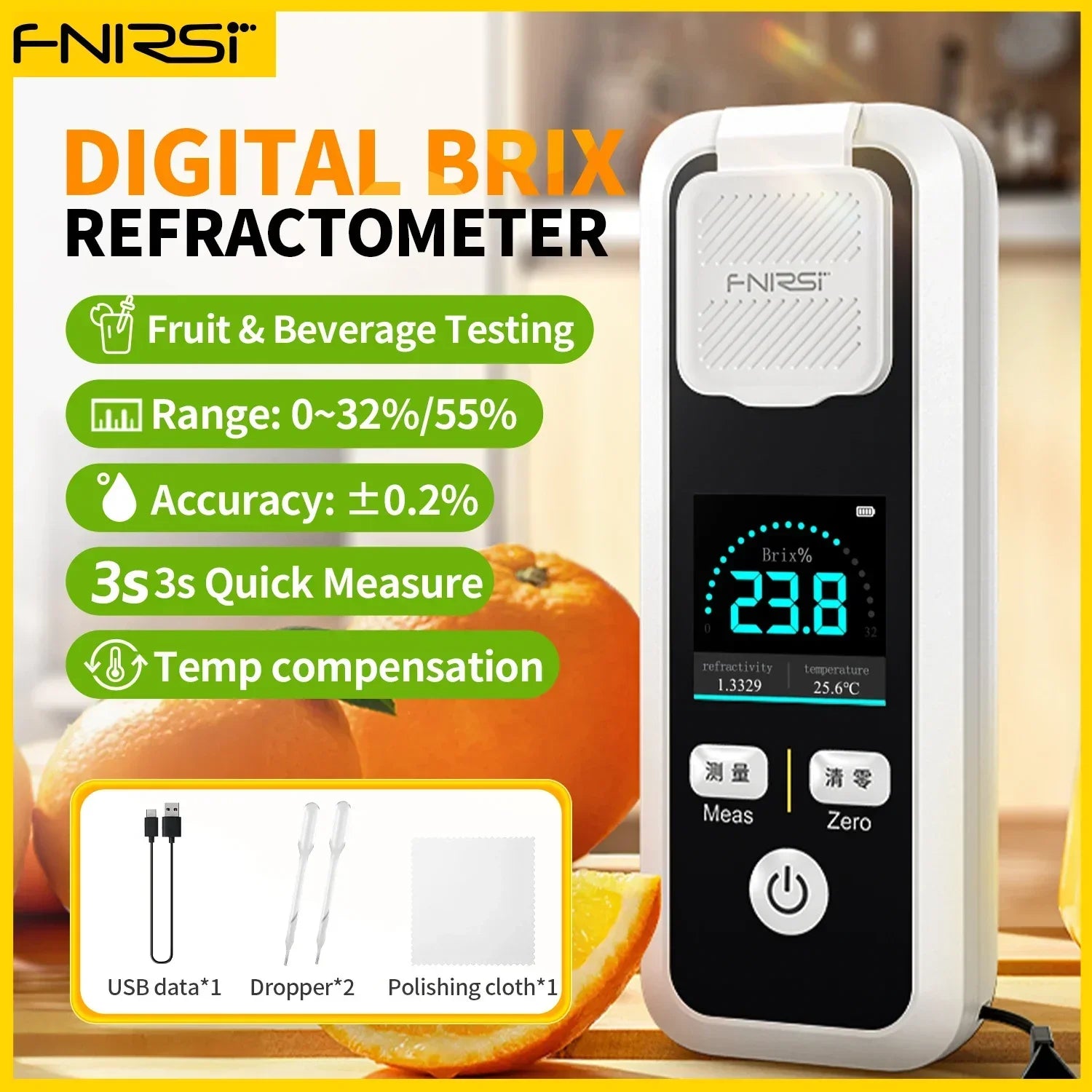 FNIRSI JBM-10 Intelligent Sugar Tester