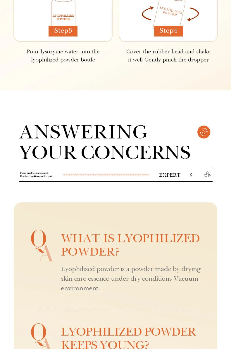 Microneedling Peptide Facial Serum Set