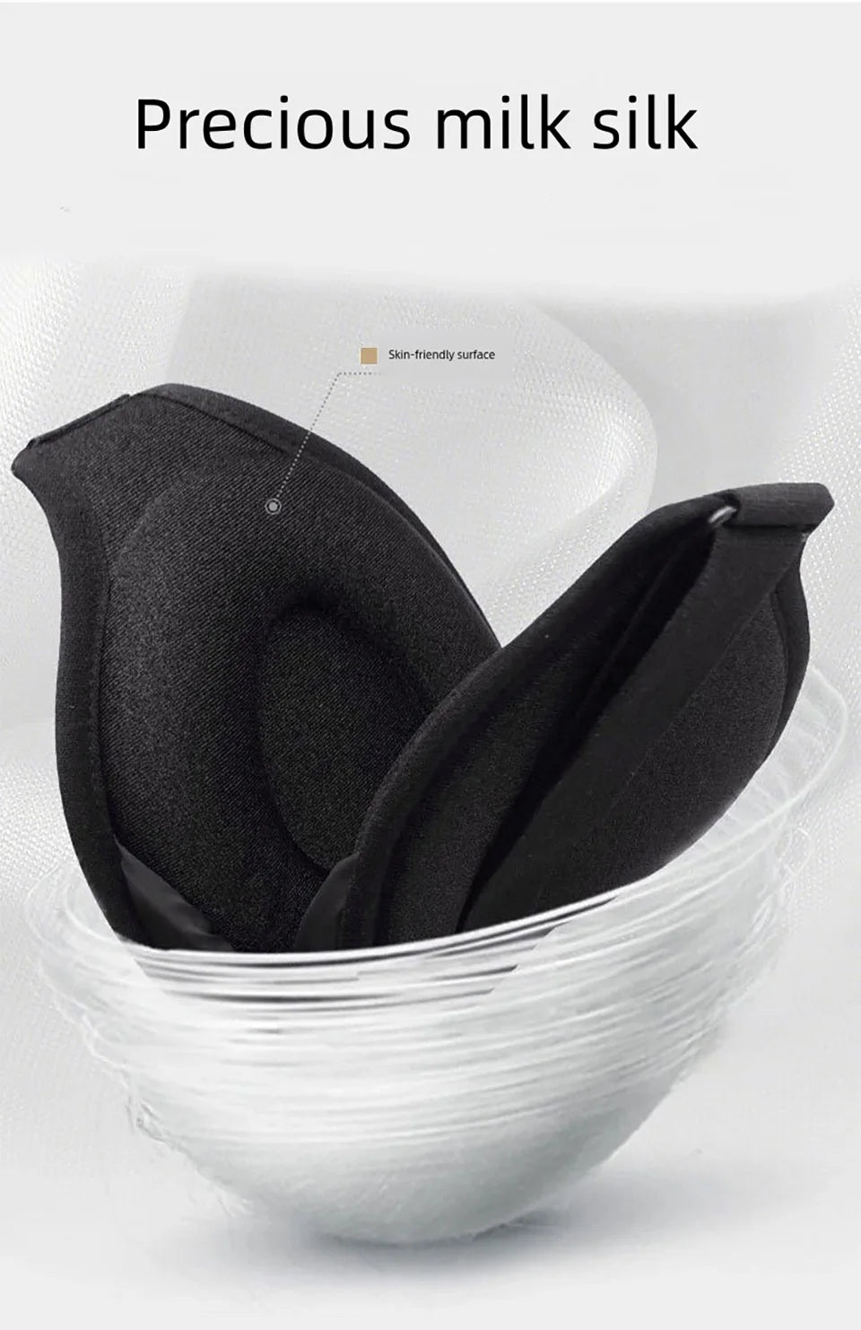 3D Blackout Sleep Mask with Adjustable Strap