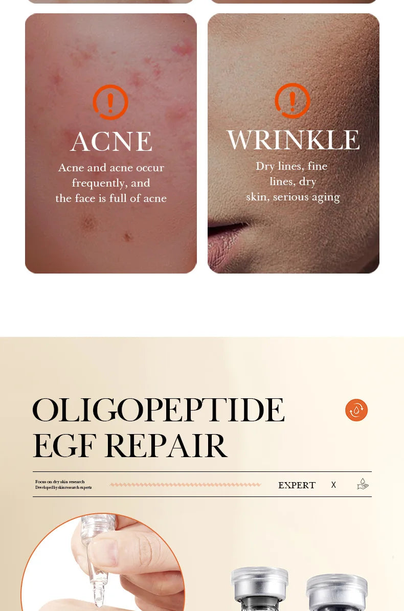 Microneedling Peptide Facial Serum Set