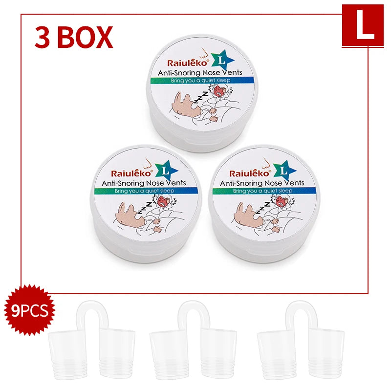 Professional Anti-Snoring Nasal Dilators – 3/4PCS Set