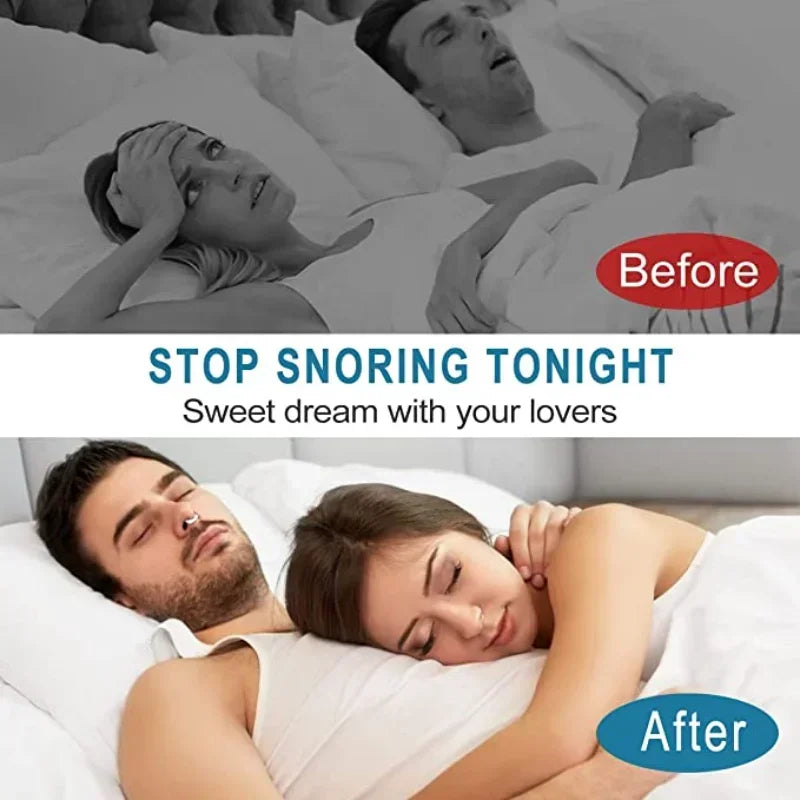 Silicone Magnetic Anti-Snoring Nose Clip