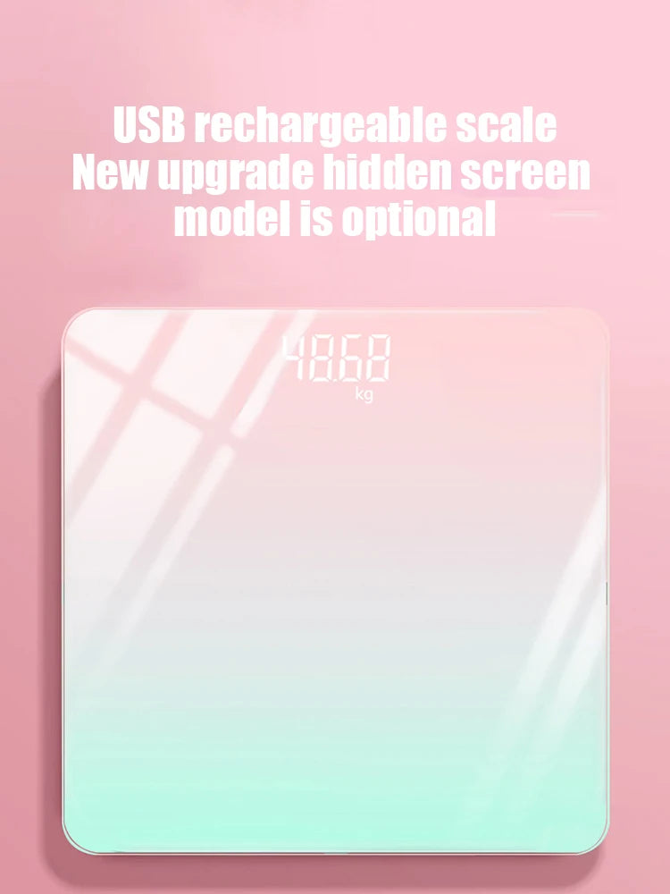 Gradient Color LCD Digital Body Scale