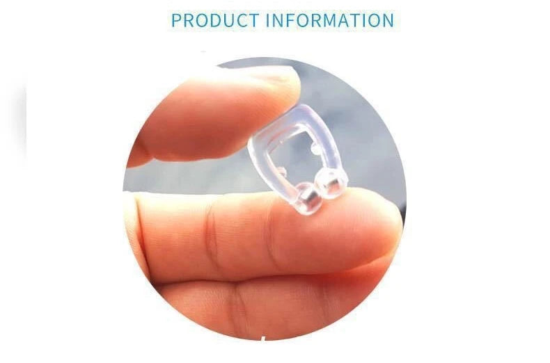 Silicone Magnetic Anti-Snoring Nose Clip