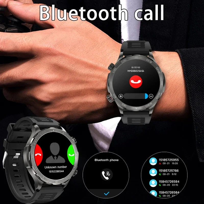 2025 Waterproof Smart Watch – NFC, GPS, AMOLED, Health Monitor