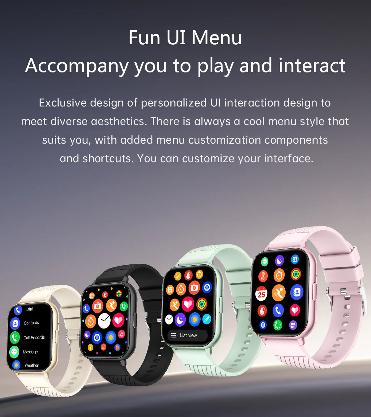 LIGE Smart Watch – 1.83” HD Screen, Bluetooth Call, Fitness Tracker