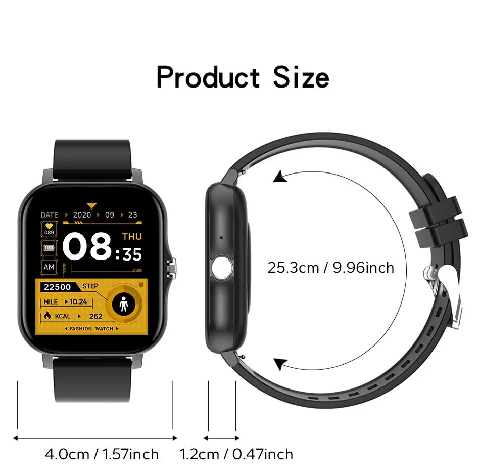 Smart Watch – 1.44” Color Screen, Bluetooth Call, Health Monitor
