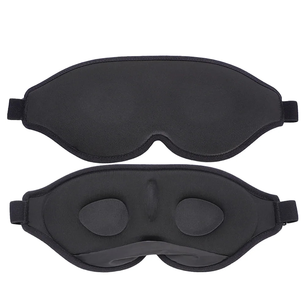 3D Blackout Sleep Mask with Adjustable Strap