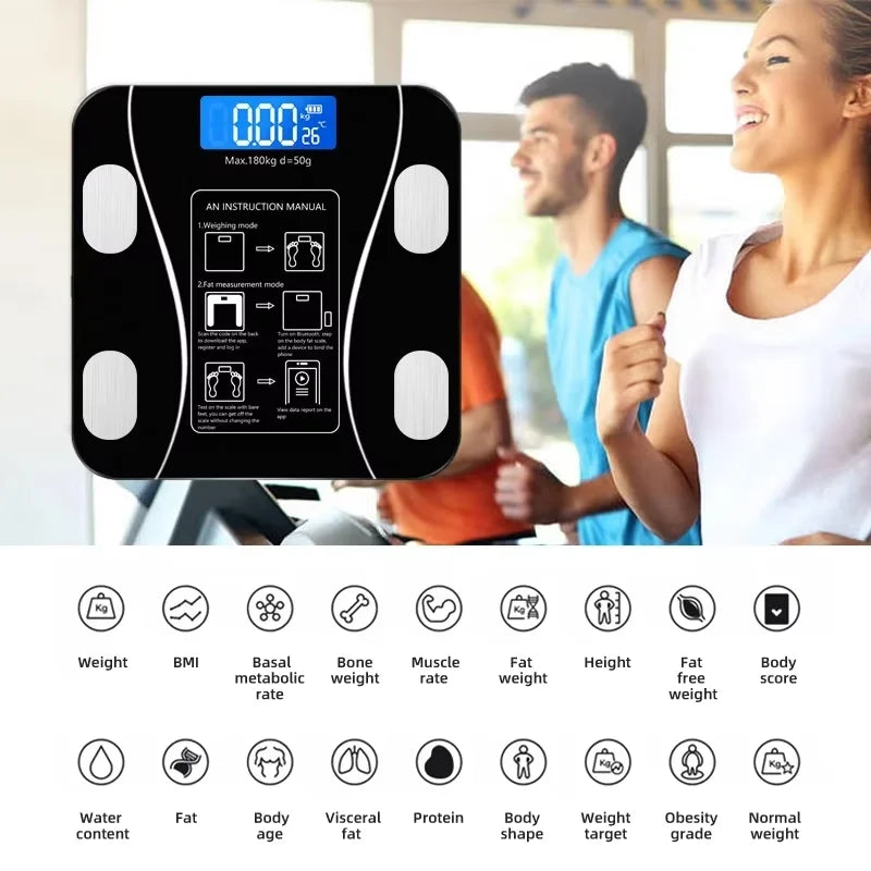 Smart Bluetooth Body Fat Scale – Precision Digital Weighing